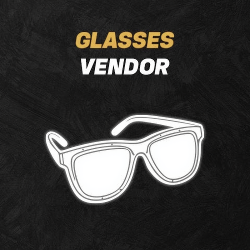 Glasses Vendor + Resell Guide